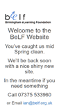 Mobile Screenshot of belf.org.uk